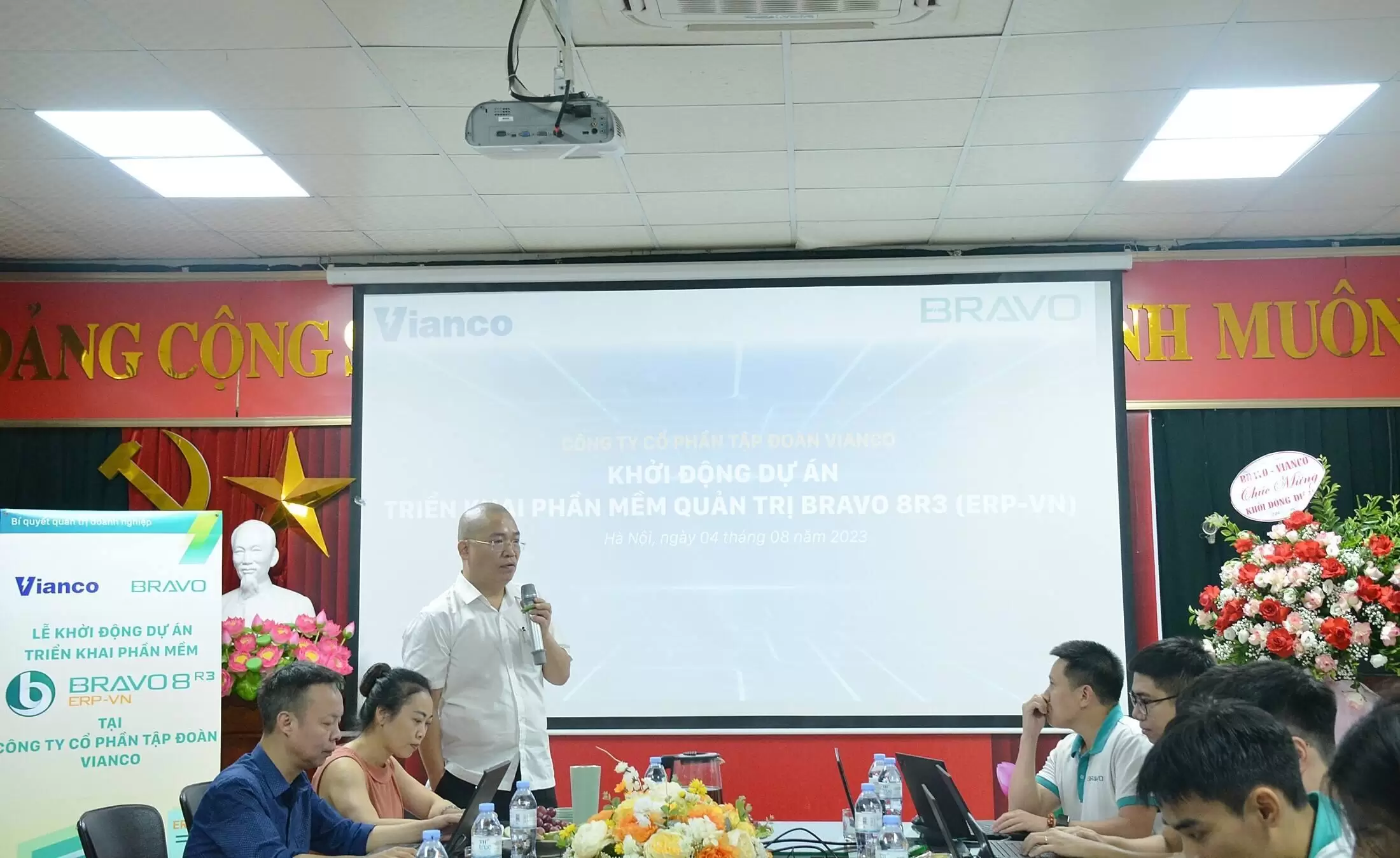 Tập đoàn VIANCO triển khai phần mềm BRAVO ERP