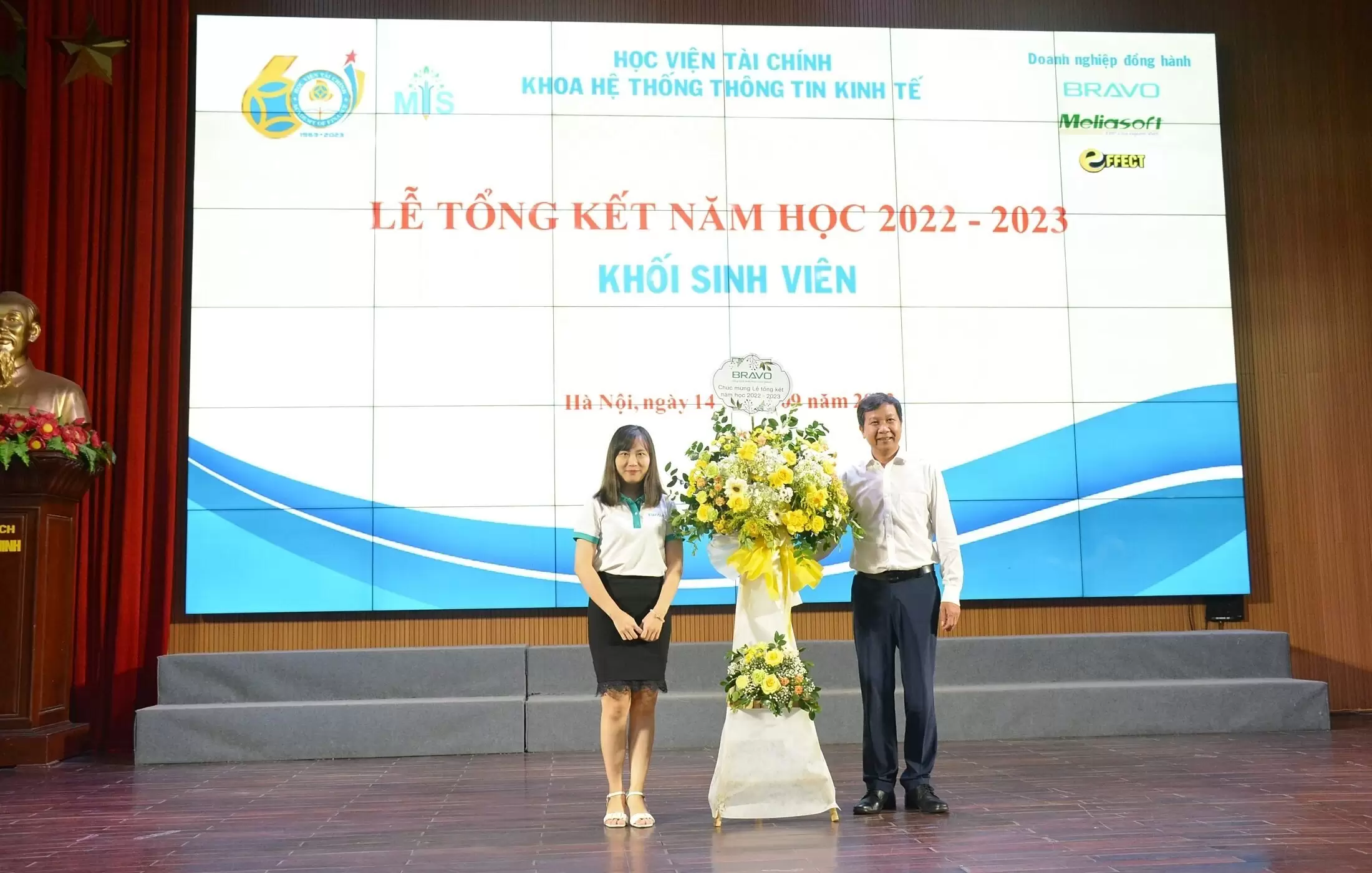 BRAVO dự Lễ Tổng kết năm học 2022-2023 Khoa HTTTKT Học viện Tài chính
