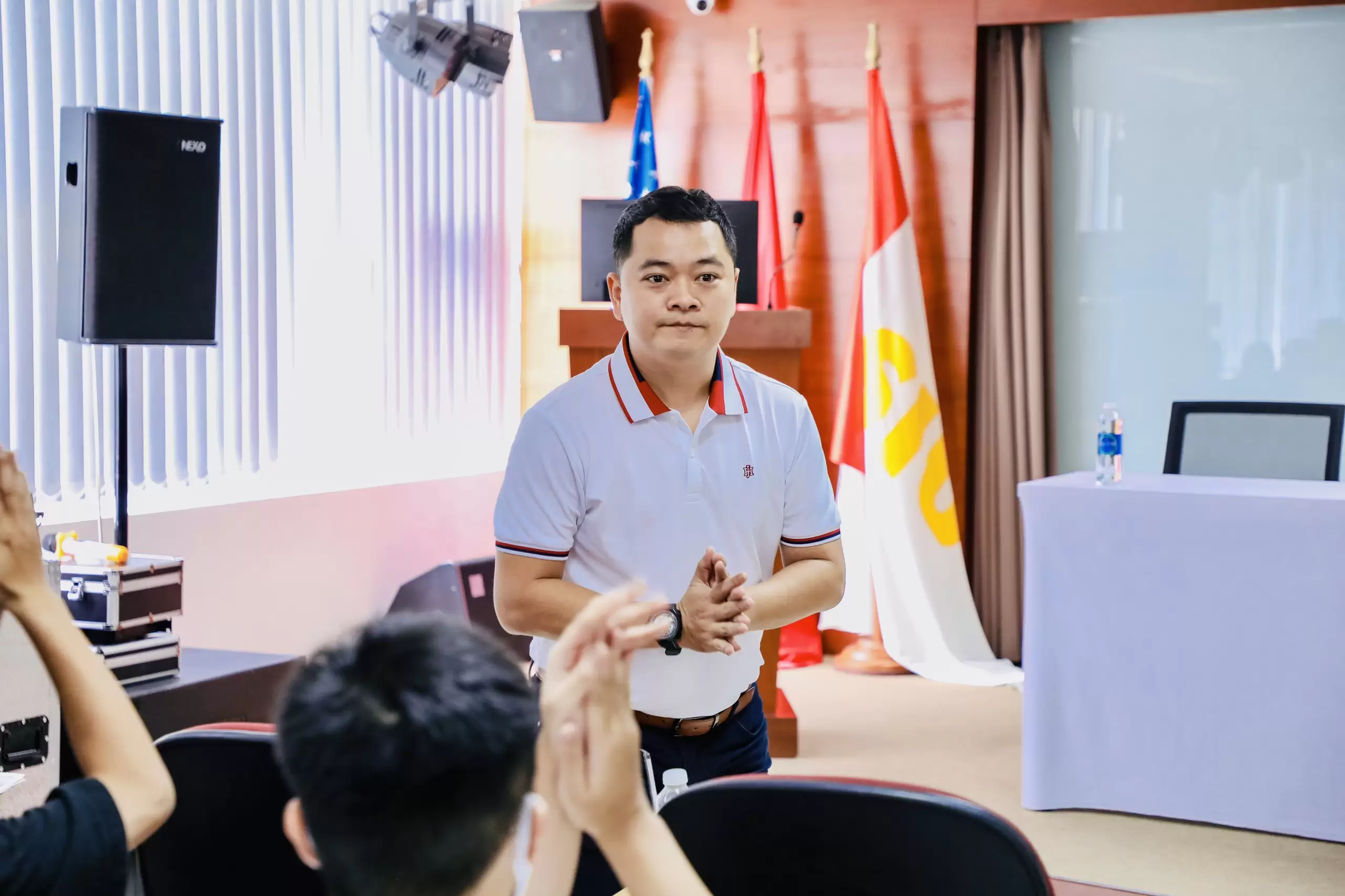 Ông Đoàn Hữu Trung – Trưởng phòng Kinh doanh 2, đại diện BRAVO HCM tham dự buổi lễ