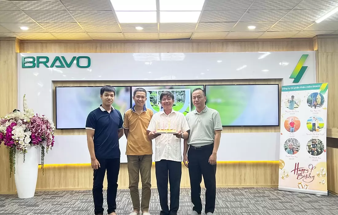 BRAVO ĐN tổ chức sinh nhật tháng 9/2023