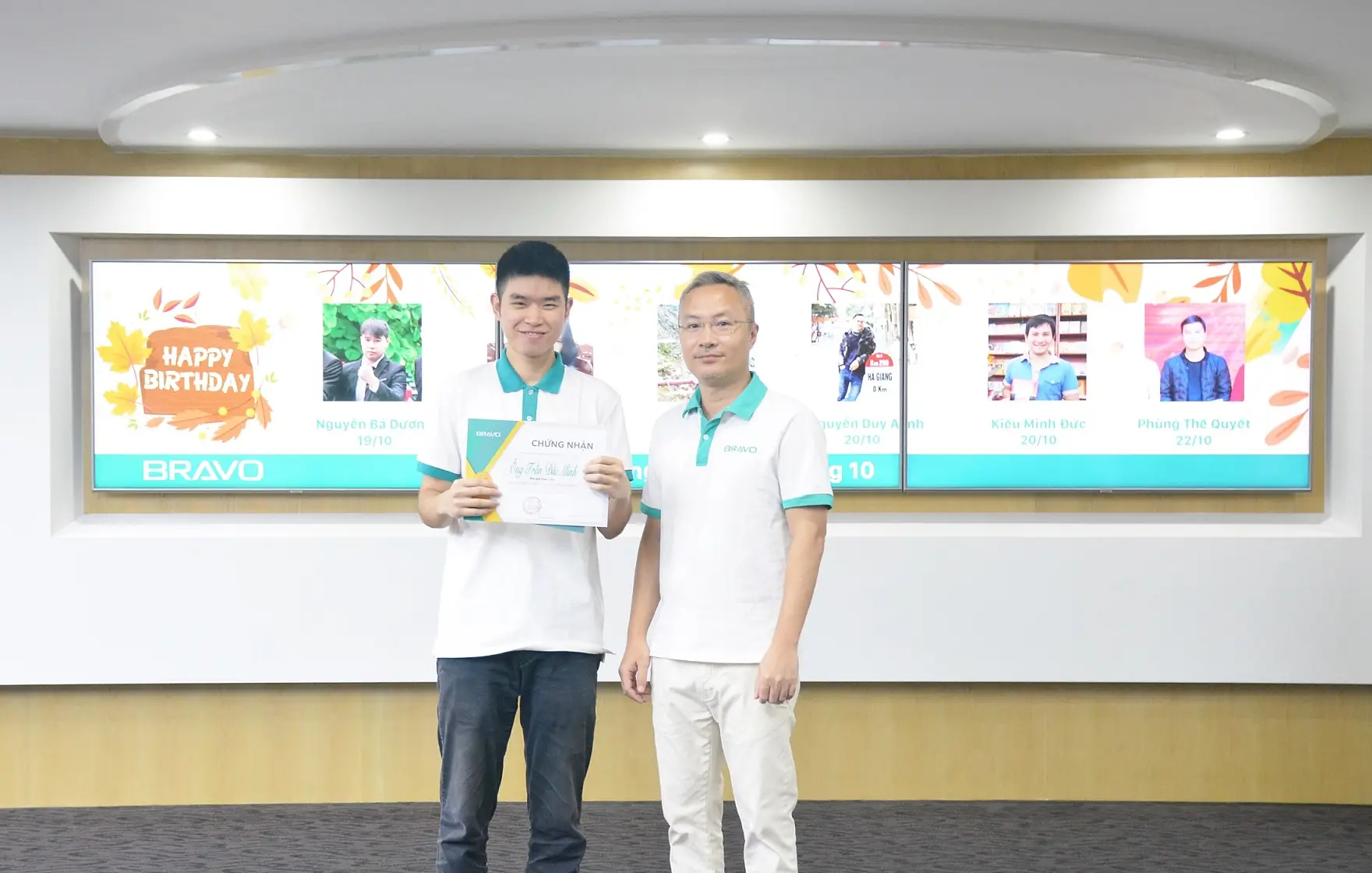 Trao giải PTSP tháng 9/2023 tại BRAVO HN