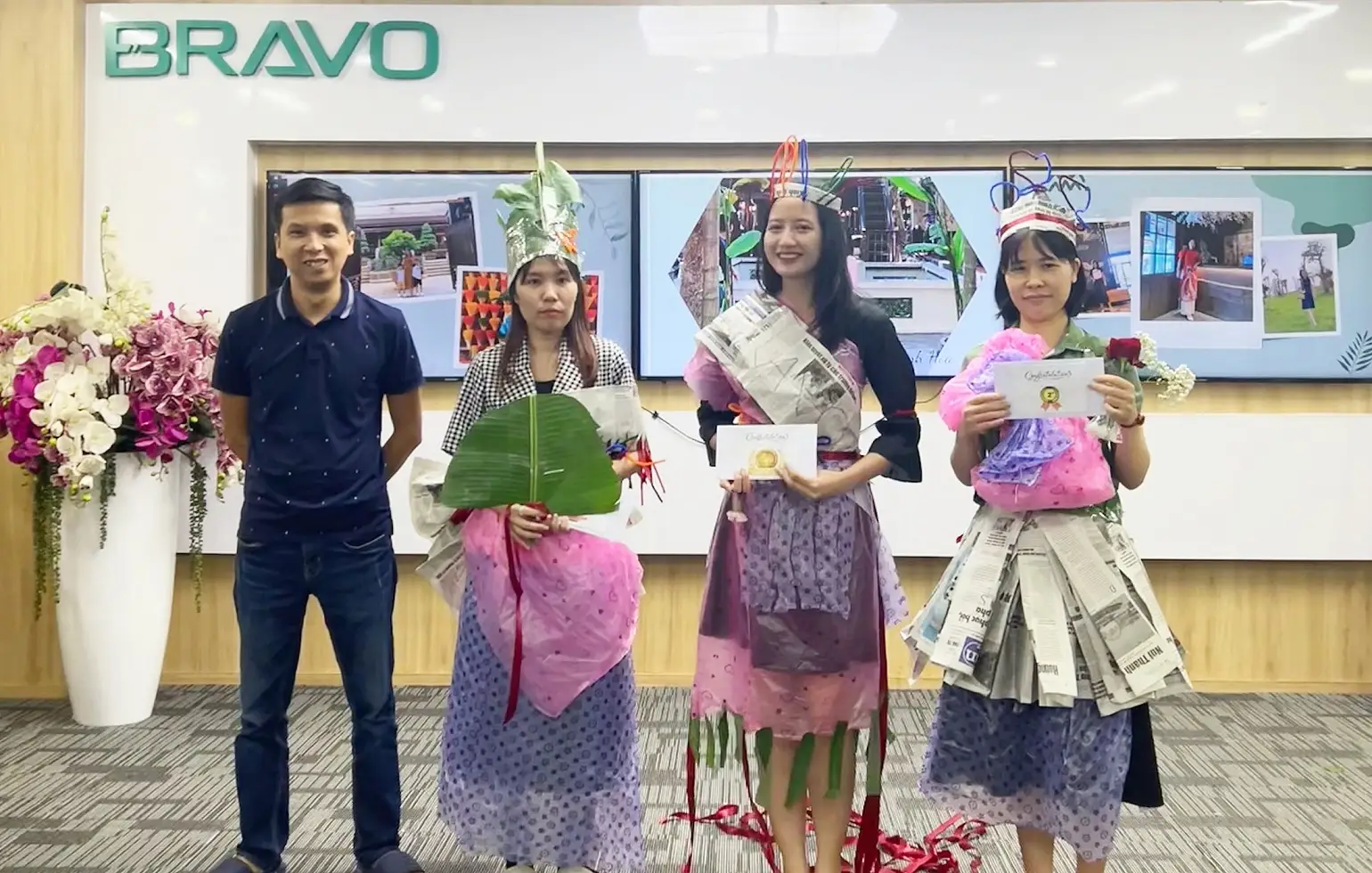Trao giải cuộc thi thiết kế thời trang BRAVO ĐN