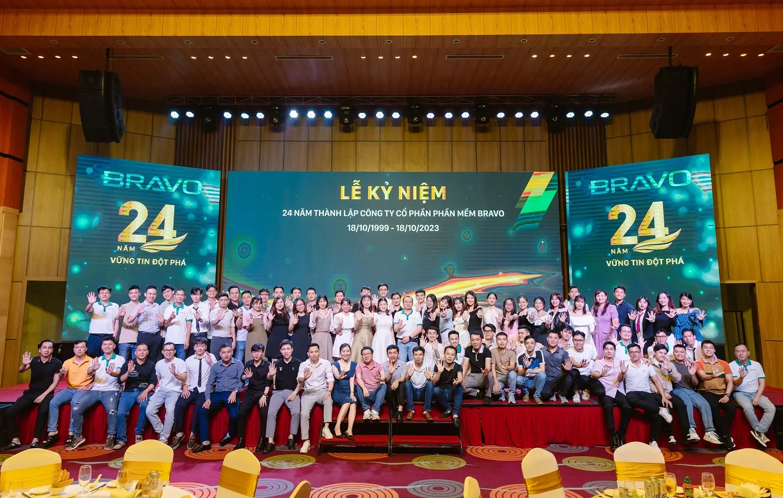 Chào mừng Kỷ niệm 24 năm thành lập BRAVO 