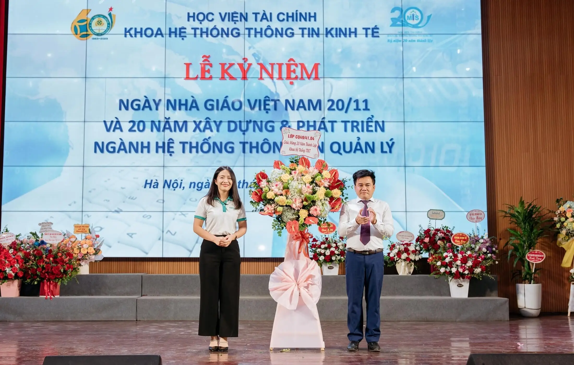 BRAVO chúc mừng 20 năm thành lập Khoa HTTTKT, Học viện Tài Chính