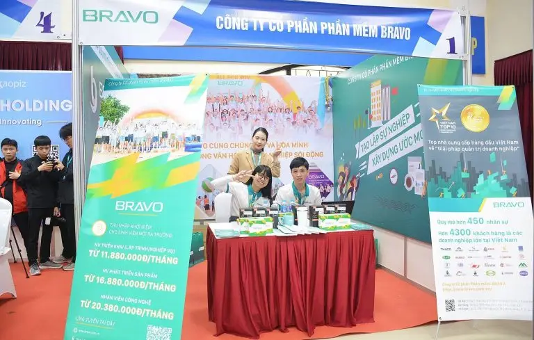 BRAVO tham gia Ngày hội việc làm 2023 tại ĐH Công Nghiệp