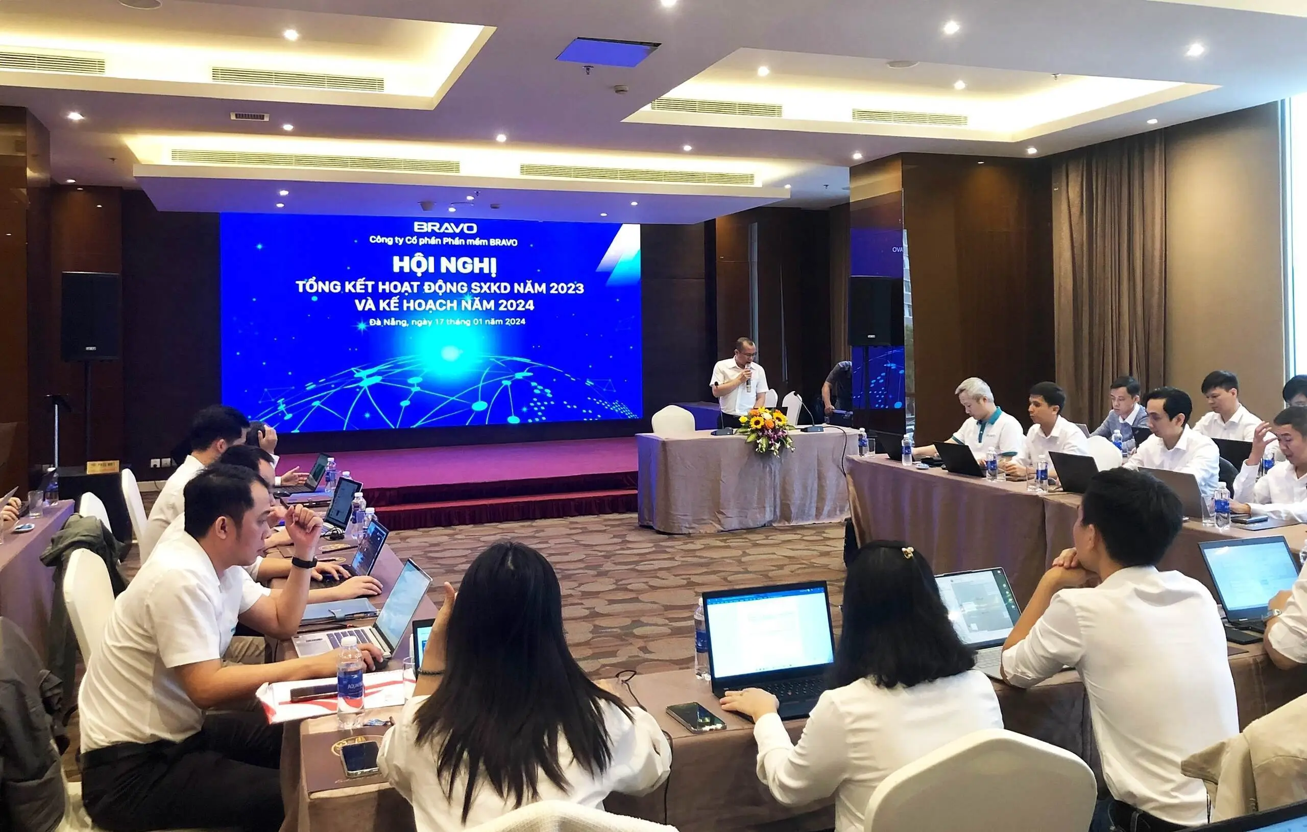 Hội nghị tổng kết năm 2023 tại BRAVO ĐN ngày 19/1/2024