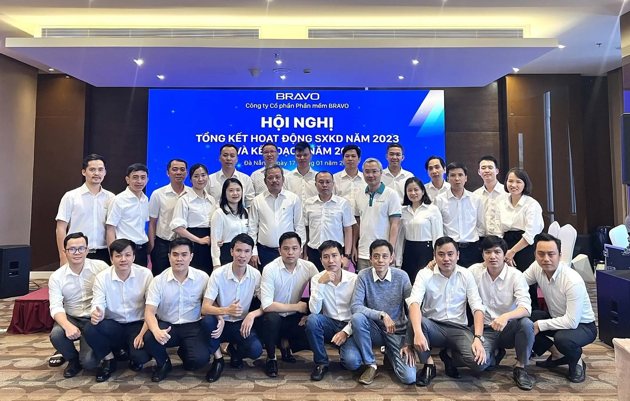 Cấp quản lý BRAVO ĐN tại Hội nghị Tổng kết năm 2023