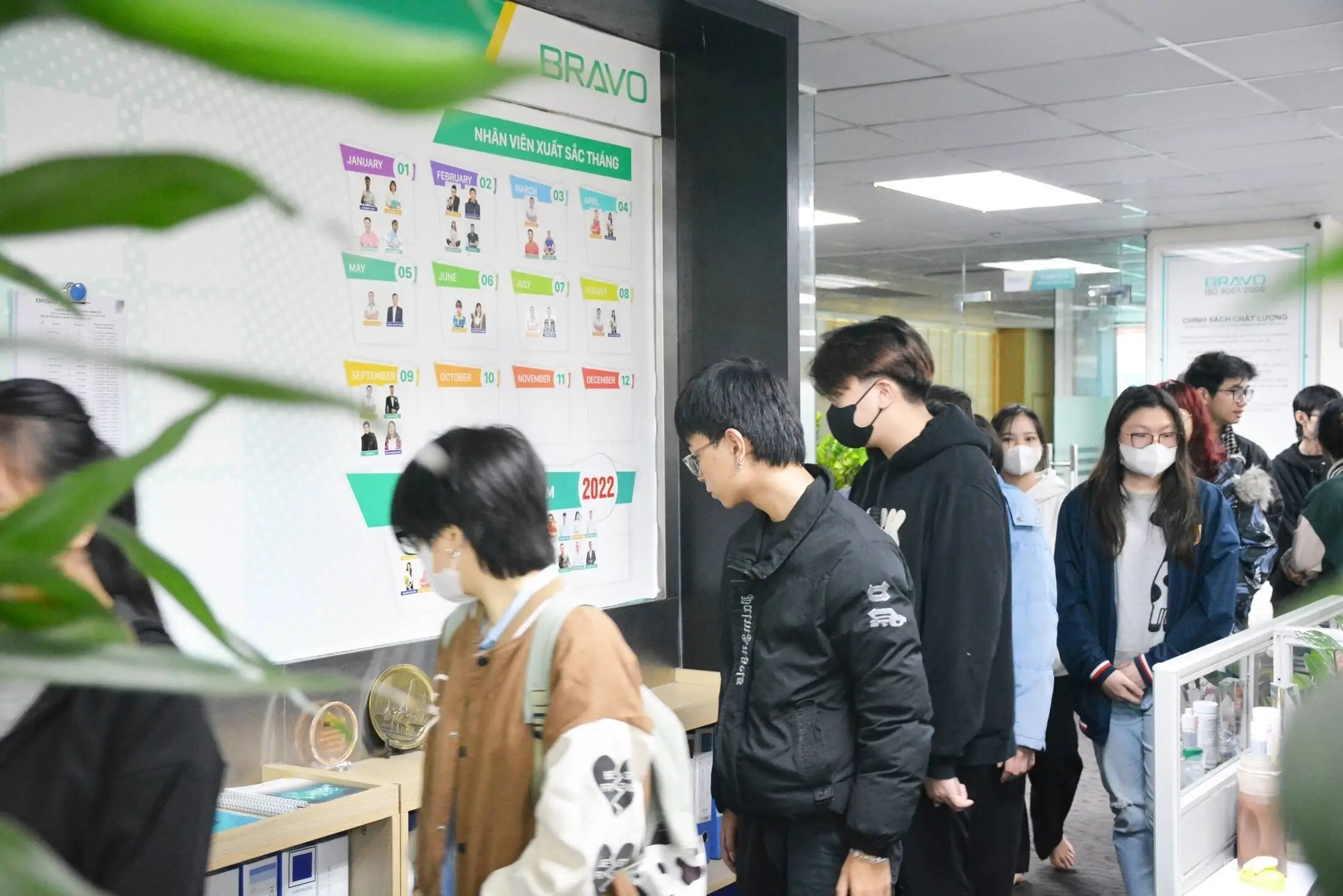 Sinh viên hào hứng tìm hiểu văn hóa doanh nghiệp tại BRAVO