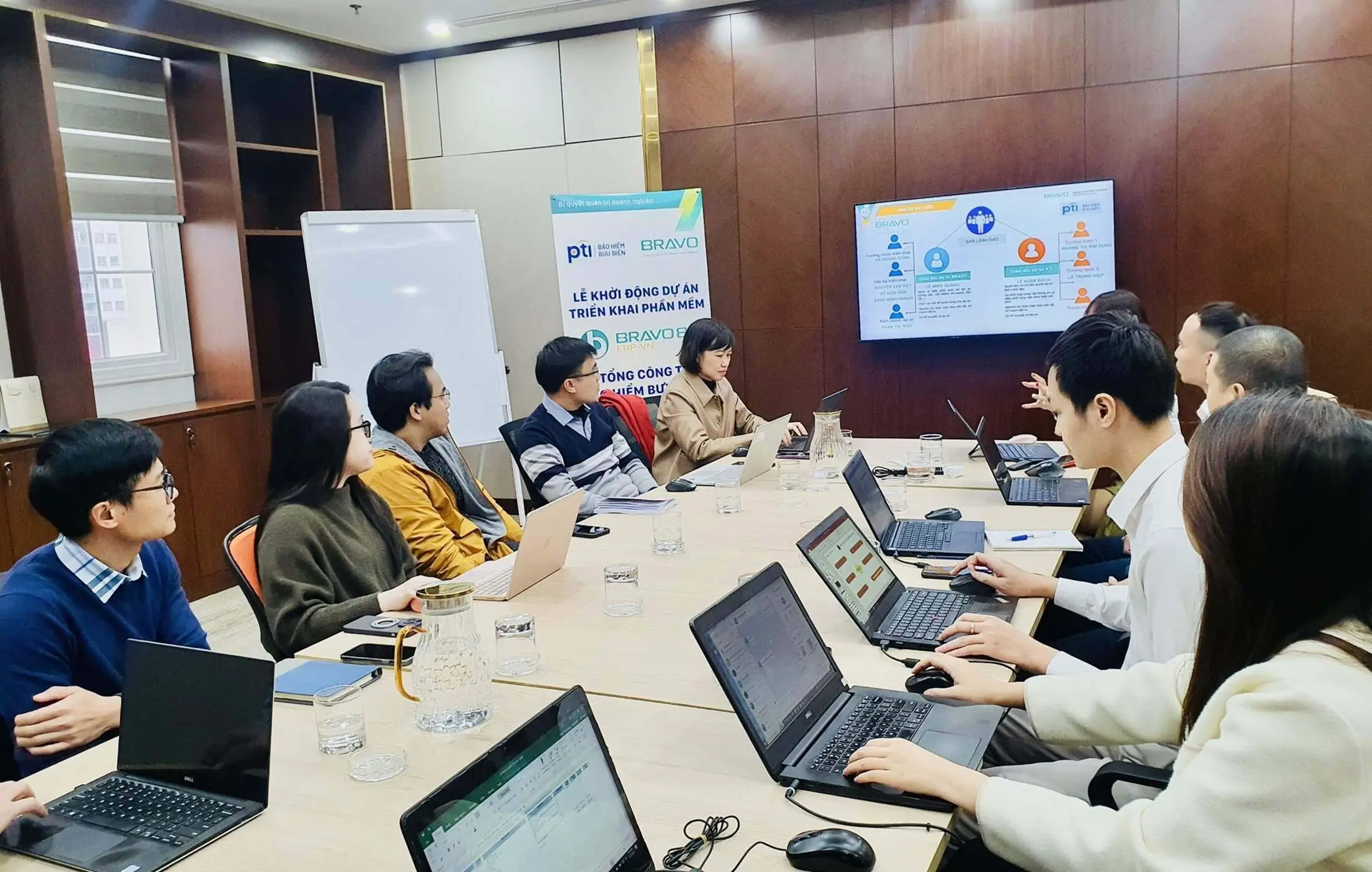 Kick-off dự án triển khai BRAVO ERP tại PTI Group