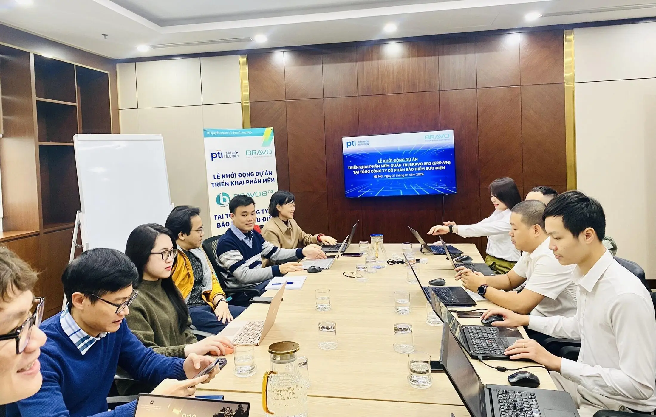 Triển khai phần mềm BRAVO ERP tại Tổng Công ty Bảo hiểm Bưu điện (PTI Group)