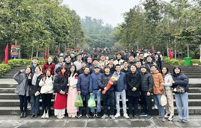 BRAVO HN du xuân 2024 tới Đền Hùng