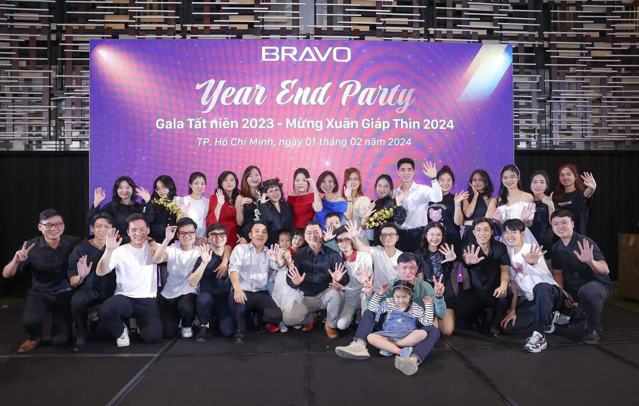 tập thể BRAVO cùng bước sang 2024 với nhiều thành công mới