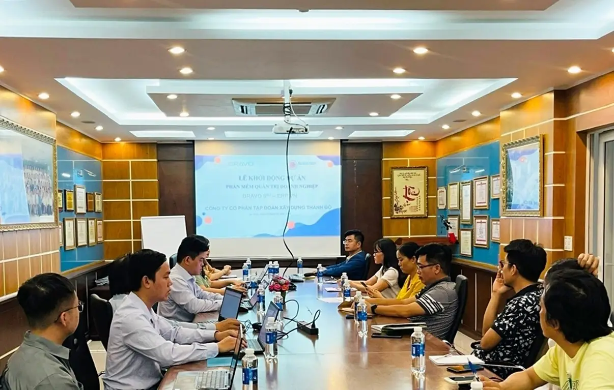 Triển khai phần mềm BRAVO ERP tại Tập đoàn Xây dựng Thành Đô