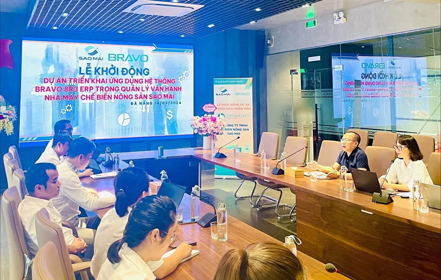 Trao đổi kế hoạch triển khai BRAVO ERP tại Nhà máy chế biến nông sản Sao Mai