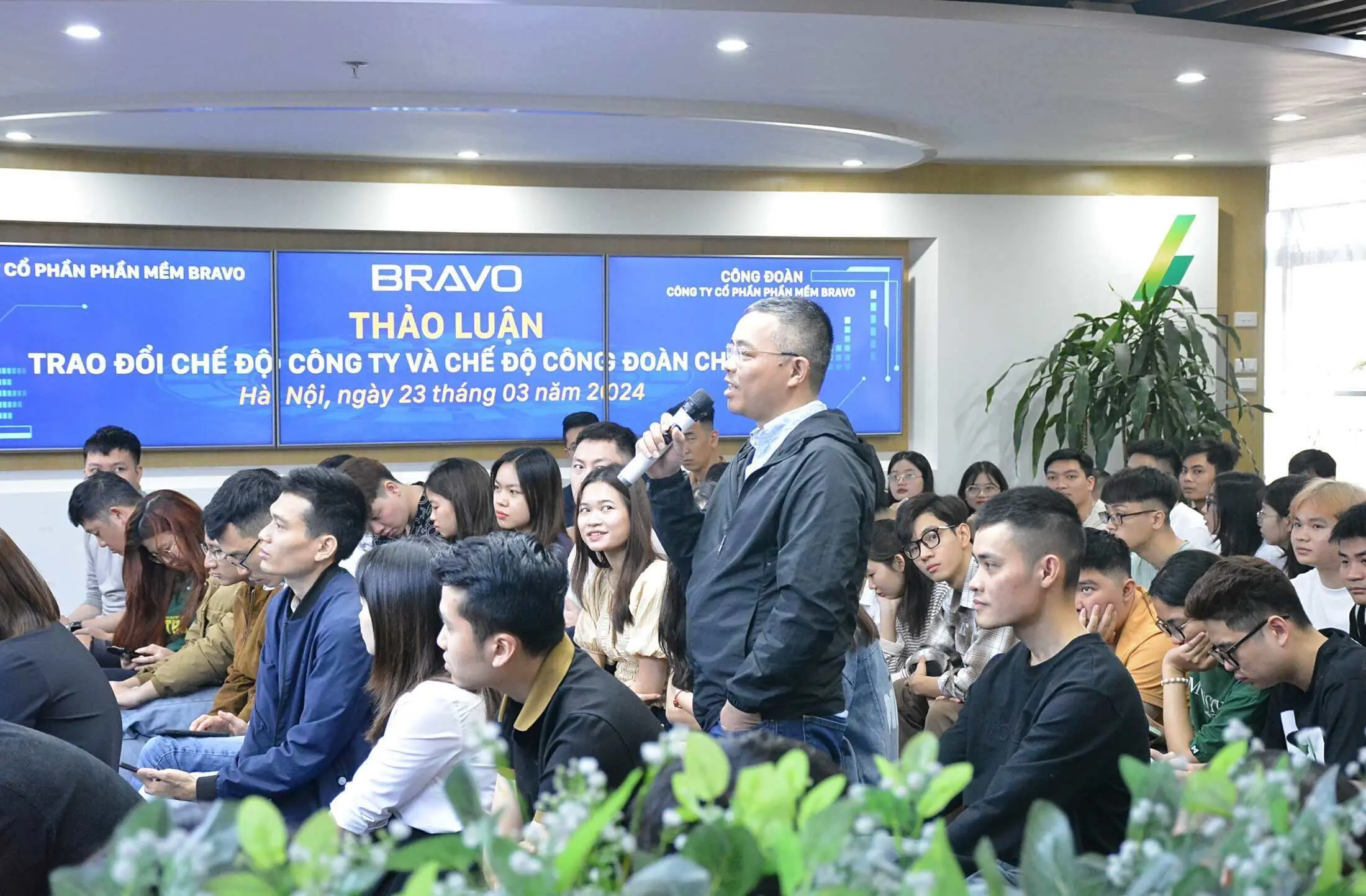 Thảo luận về chế độ Công đoàn tại BRAVO HN năm 2024
