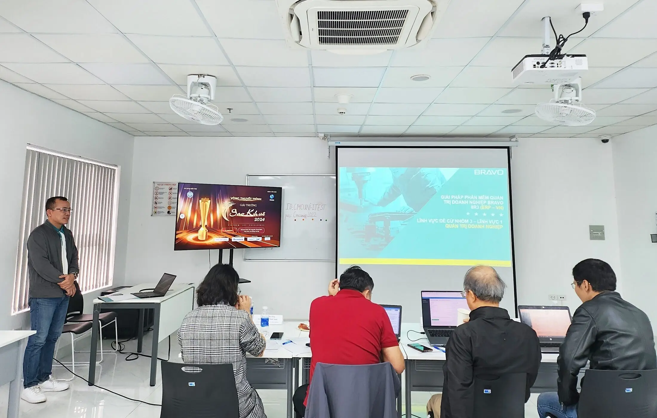 BRAVO tham dự vòng thuyết trình Giải thưởng Sao Khuê 2024