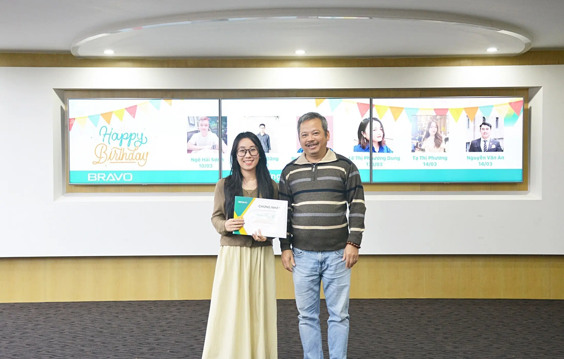 Khen thưởng nóng giới thiệu nhân sự tháng 3/2023