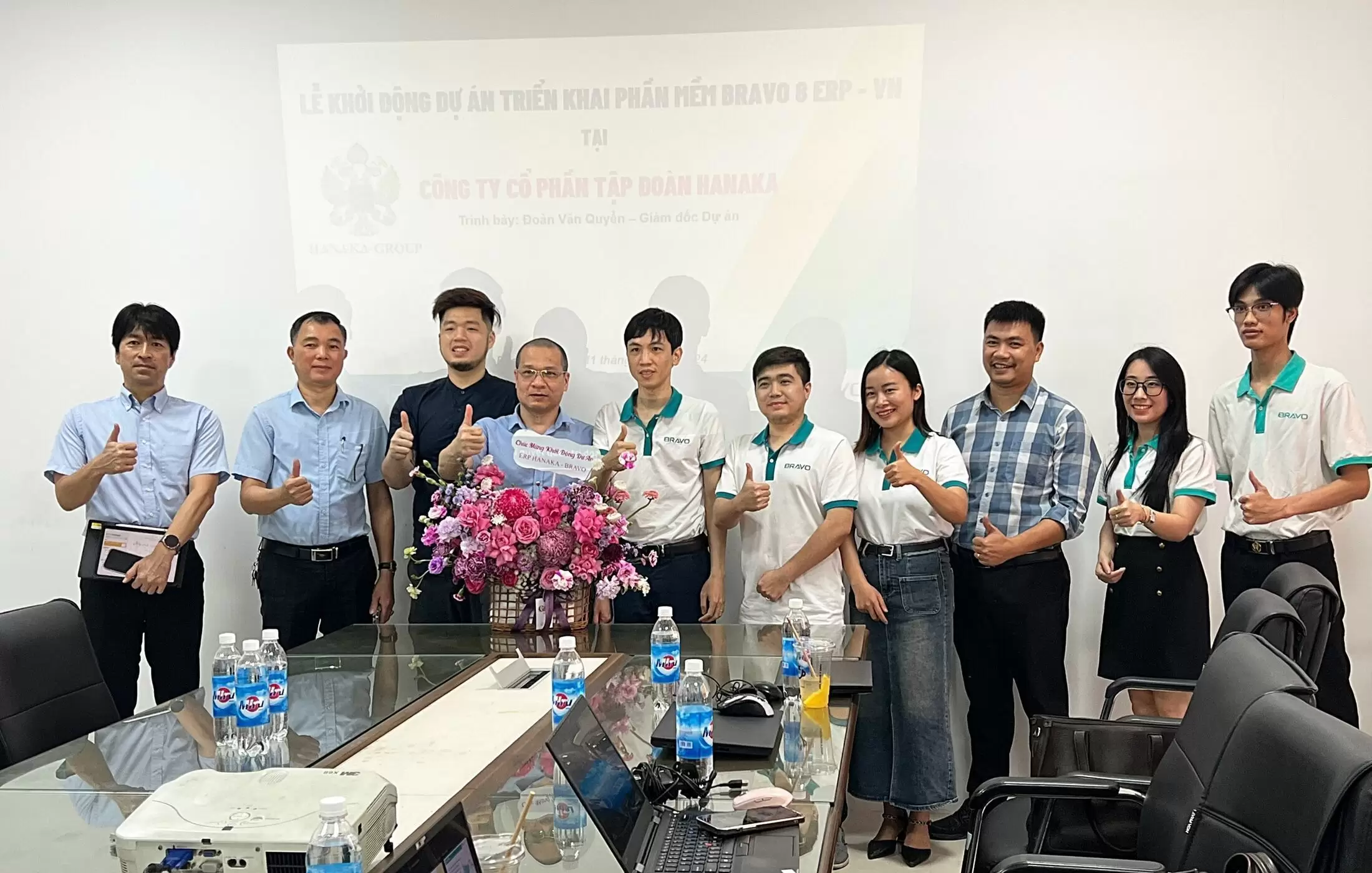 Khởi động dự án triển khai phần mềm BRAVO ERP tại Tập đoàn HANAKA