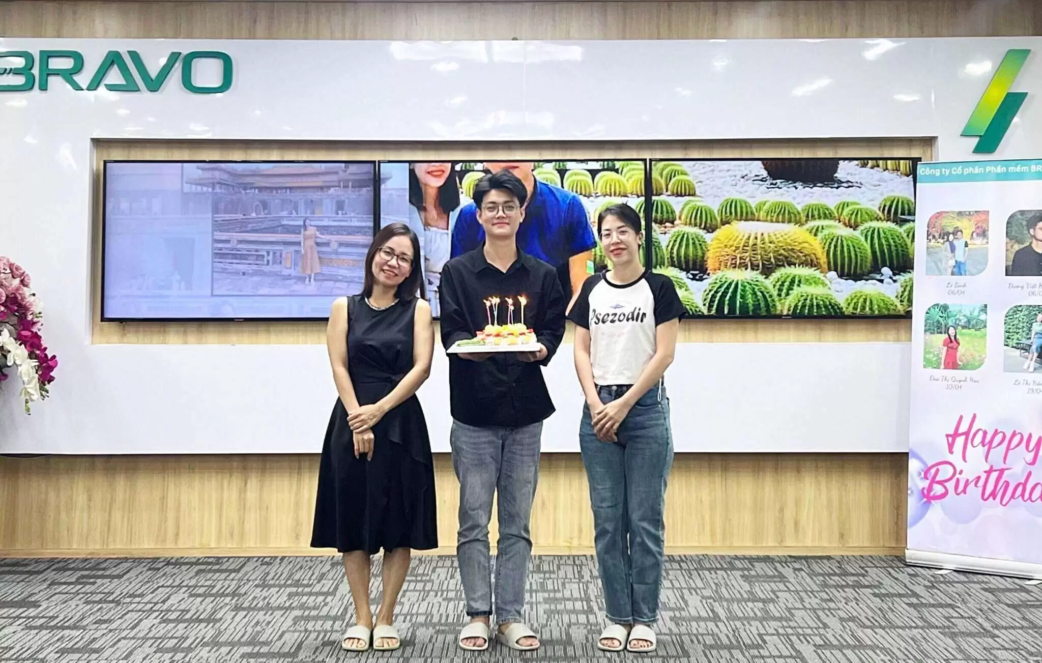 Chúc mừng sinh nhật CBNV tháng 4/2024 BRAVO ĐN