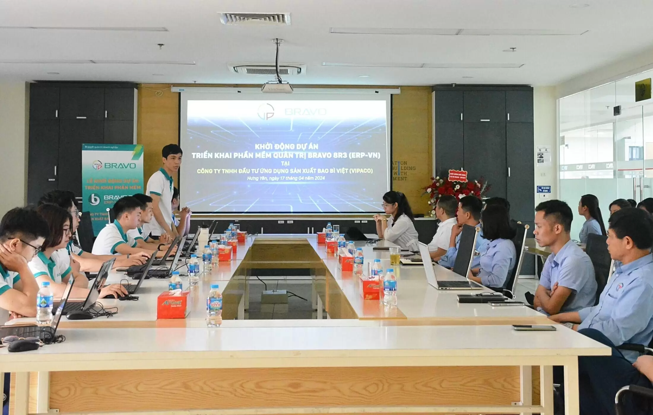 Triển khai BRAVO ERP tại VIPACO 17/04/2024