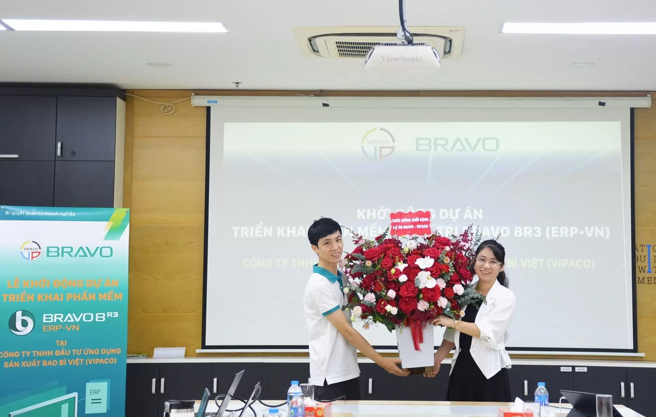 Chúc mừng dự án triển khai BRAVO ERP tại VIPACO sẽ thành công tốt đẹp