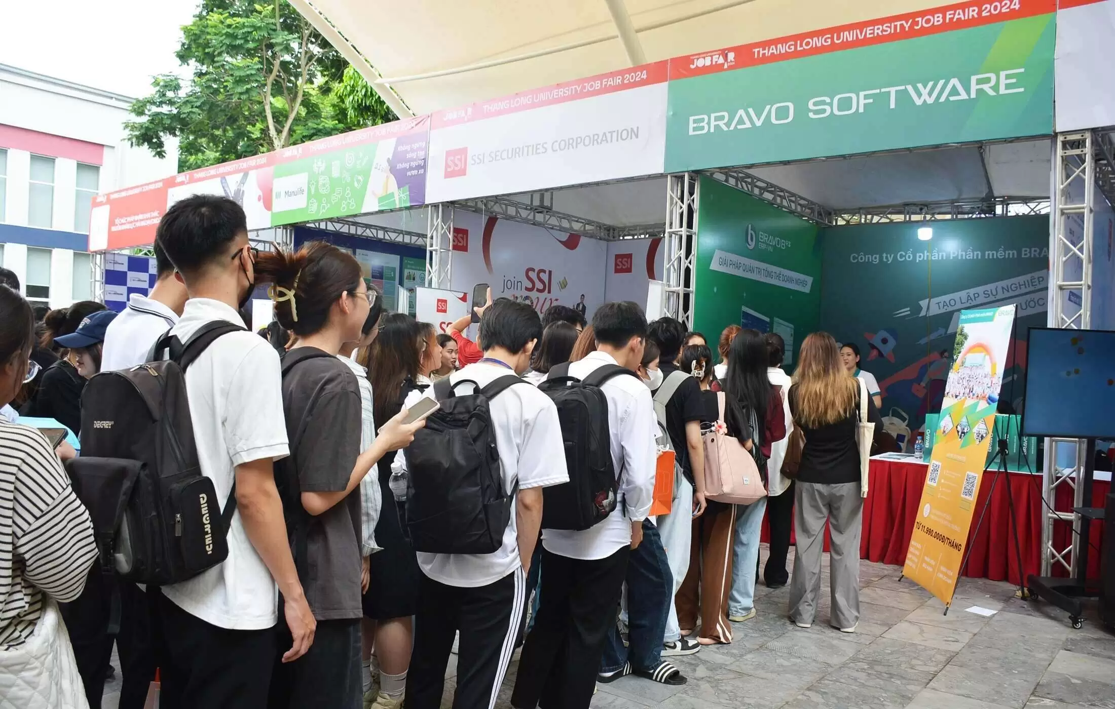BRAVO tham dự Thăng Long Job Fair 2024