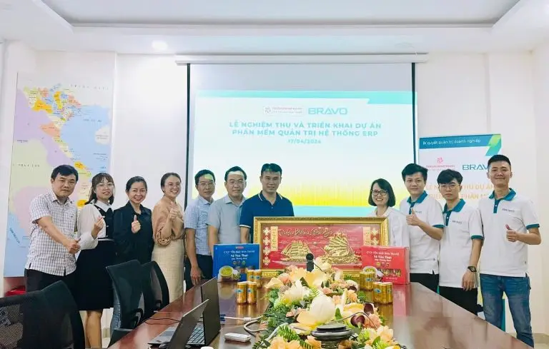 Nghiệm thu triển khai phần mềm BRAVO ERP tại Công ty Yến Sào Nha Trang