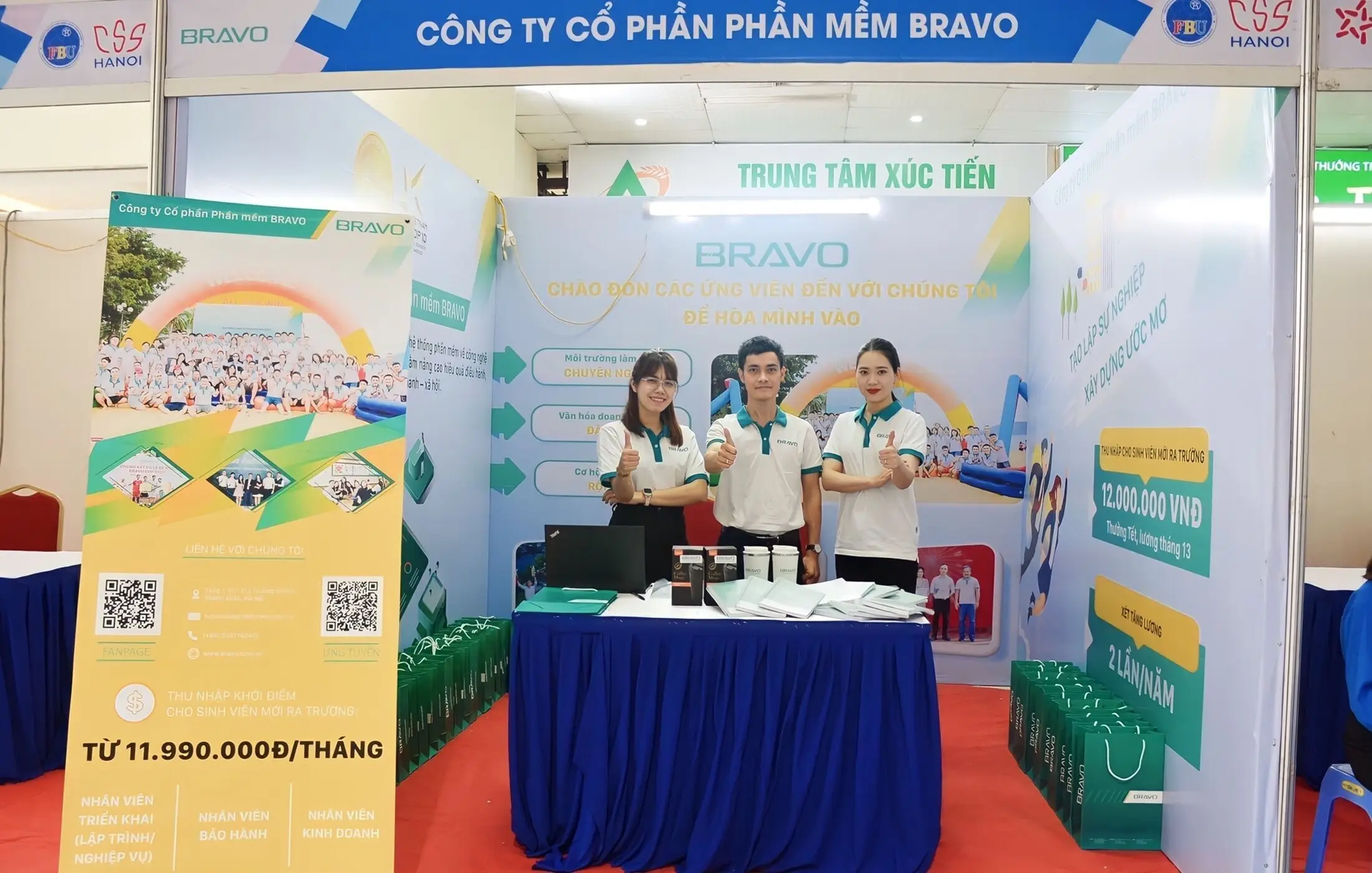 BRAVO tham gia Ngày hội việc làm 2024
