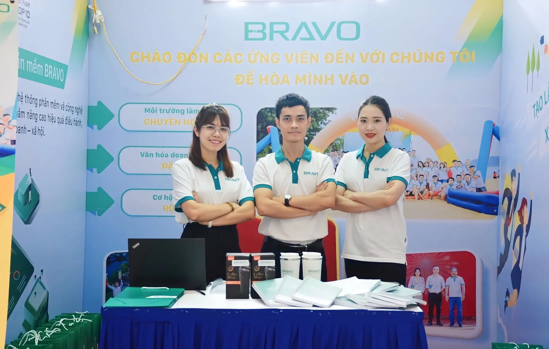 BRAVO tham gia “Ngày hội việc làm Thanh niên Thủ đô” lần thứ XV
