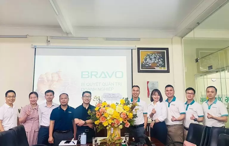 Khởi động dự án BRAVO ERP tại Công ty XNK Bắc Giang - Nhà máy giấy Xương Giang