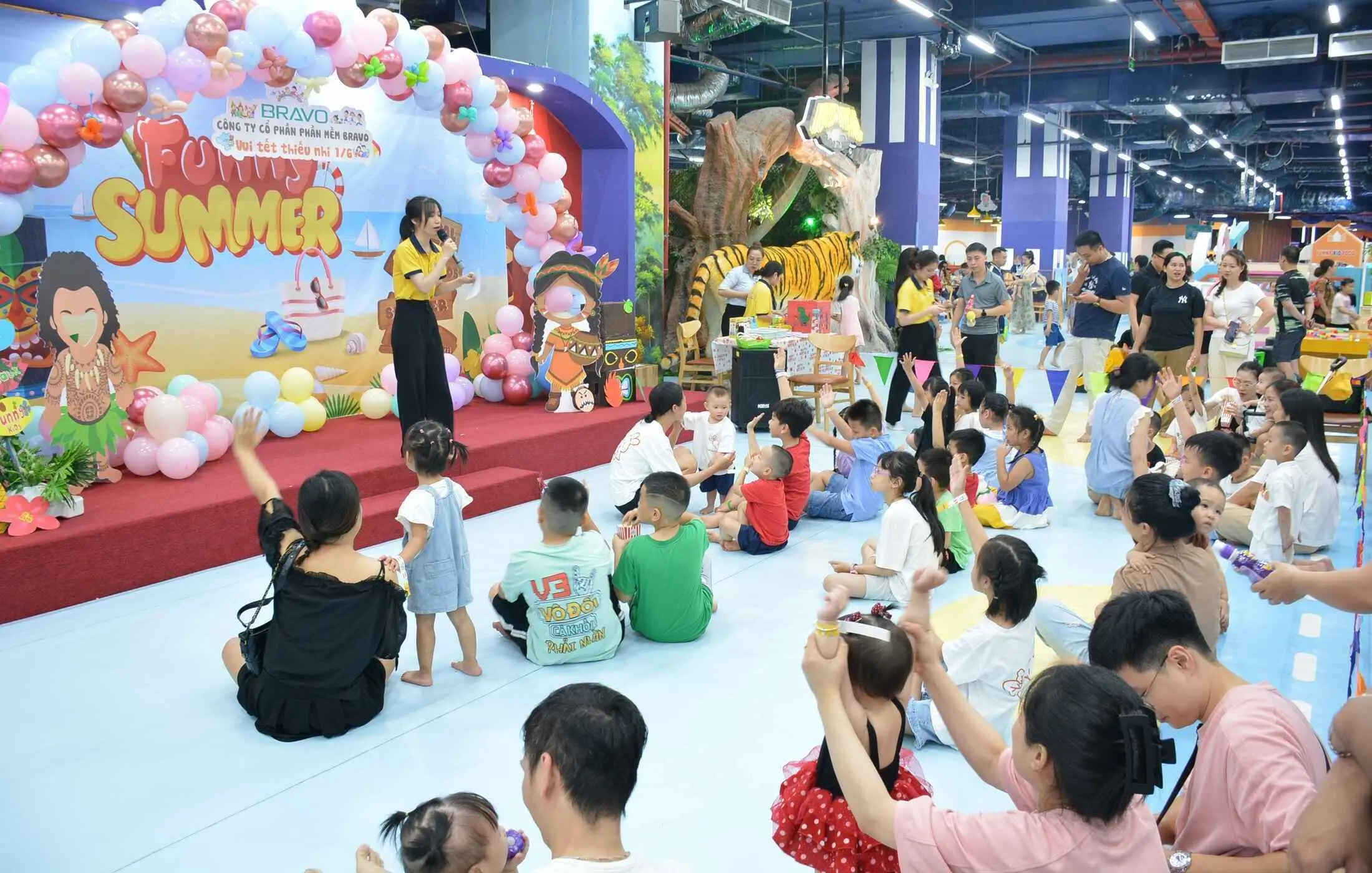 Vui Tết thiếu nhi năm 2024 tại BRAVO HN