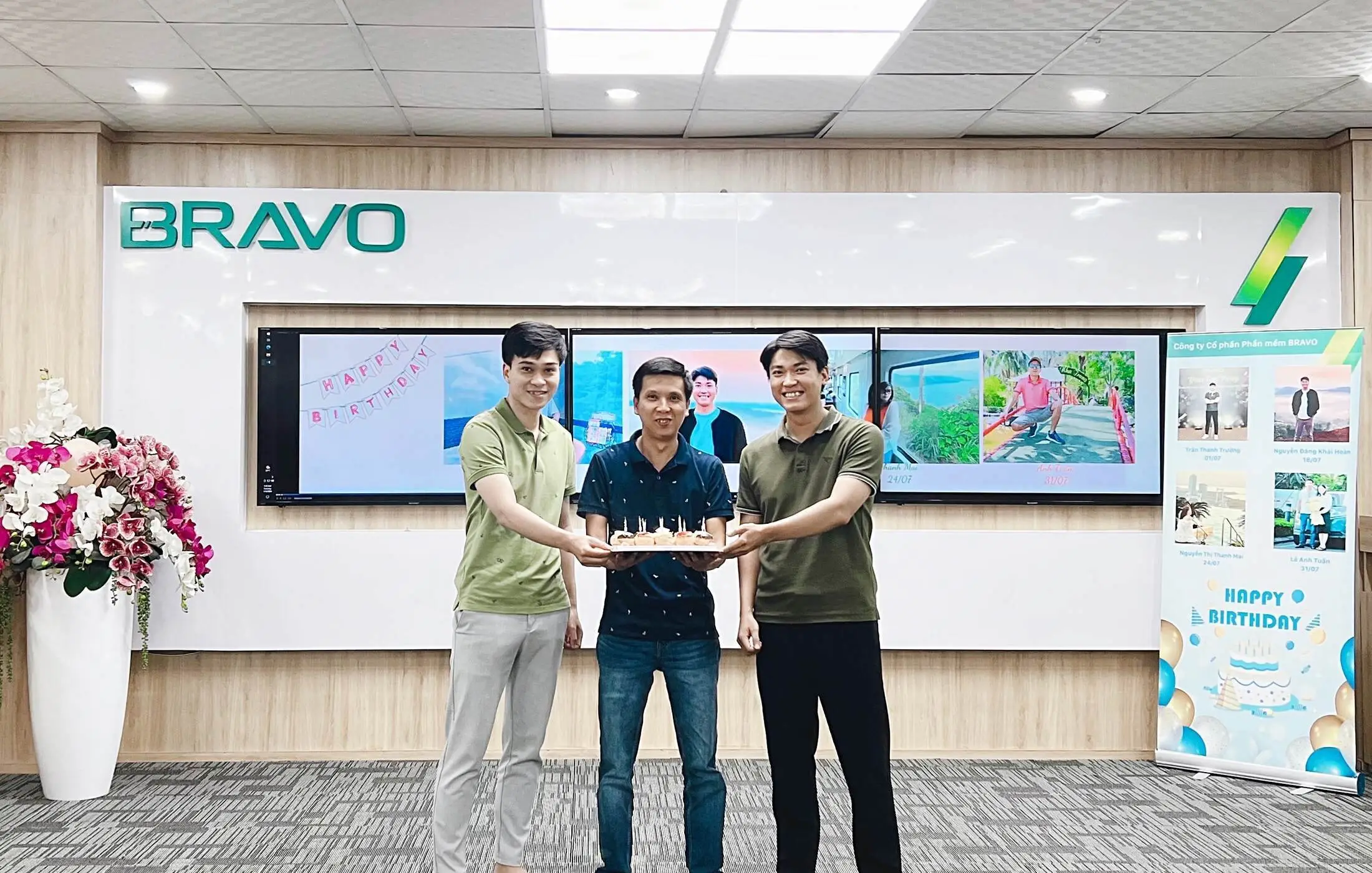 Sinh nhật CBNV BRAVO ĐN tháng 7/2024