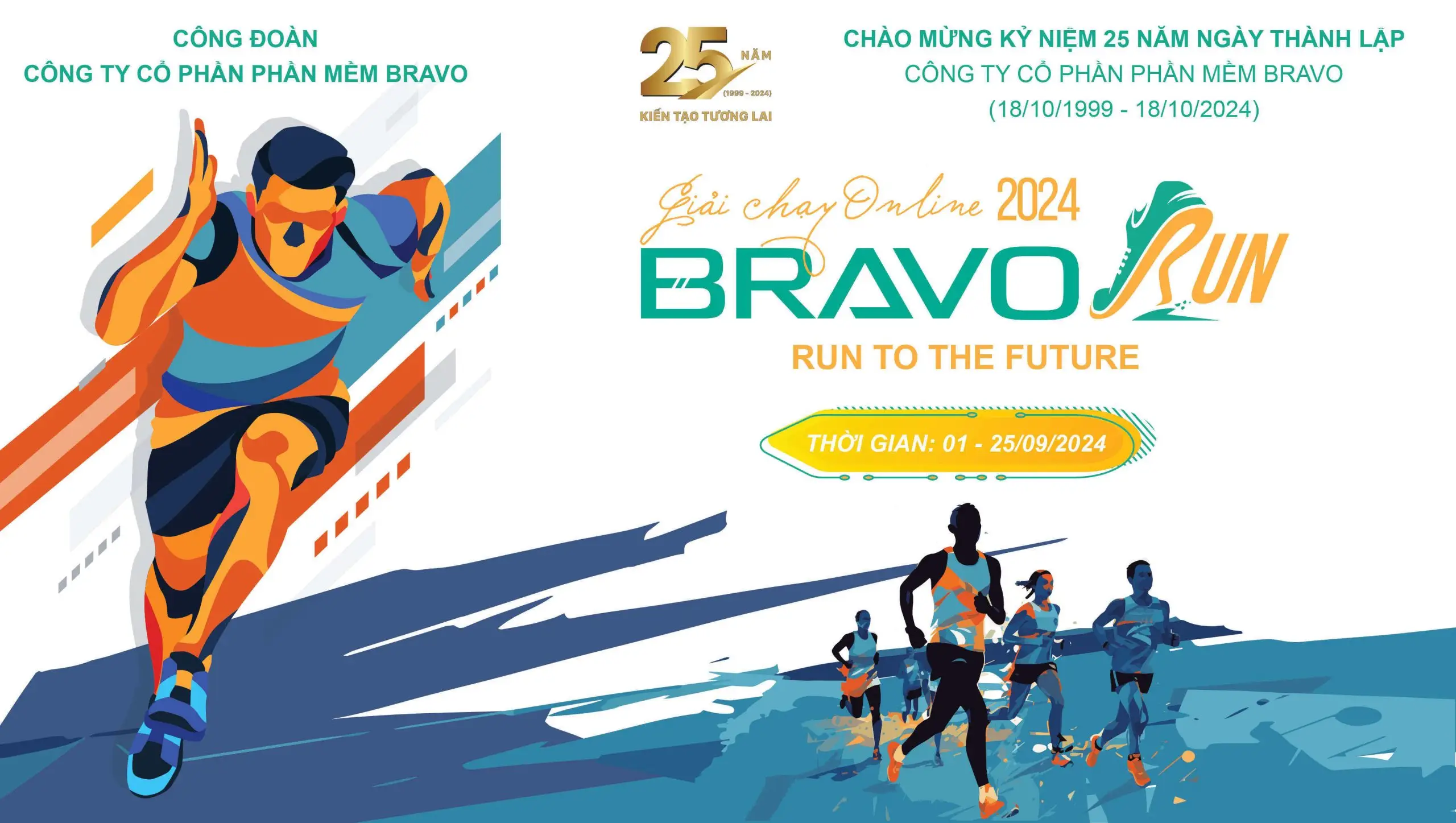 Giải chạy Online BRAVO RUN 2024