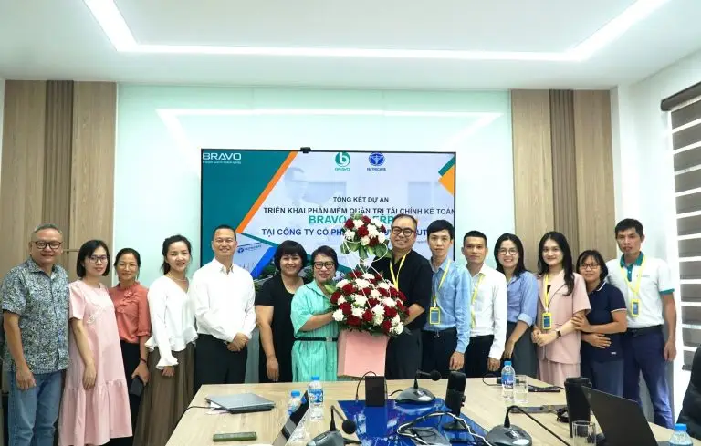 Tổng kết nghiệm thu Hệ thống quản trị tài chính kế toán BRAVO tại Nutricare