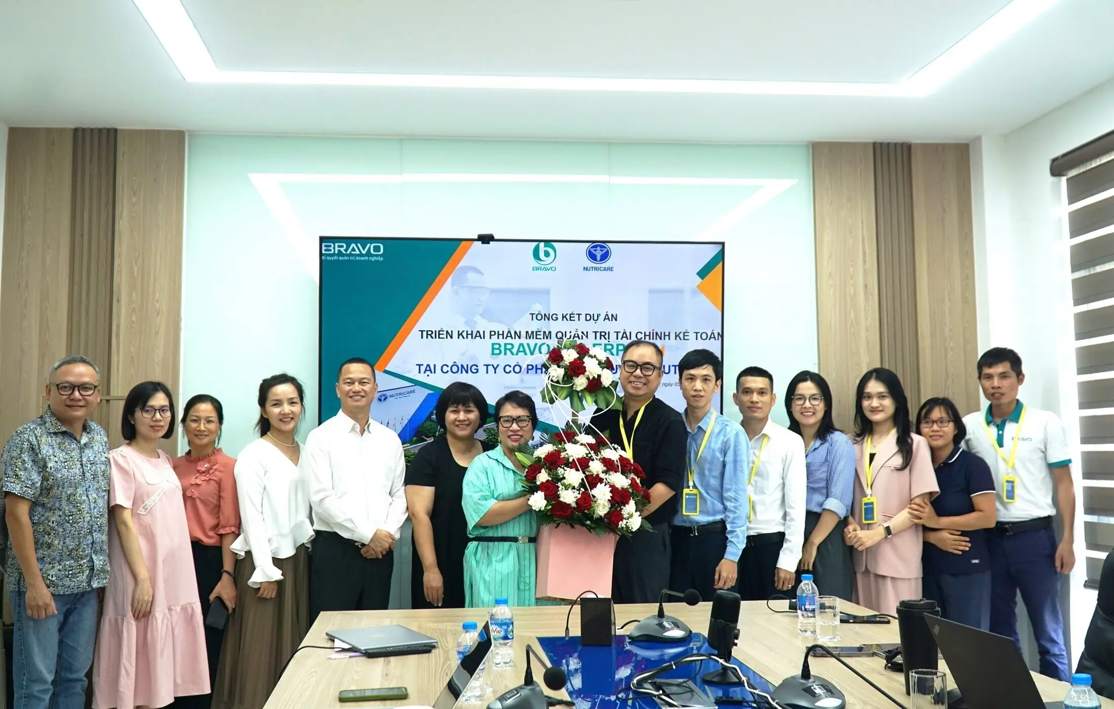 Tổng kết nghiệm thu Hệ thống quản trị tài chính kế toán BRAVO tại Nutricare