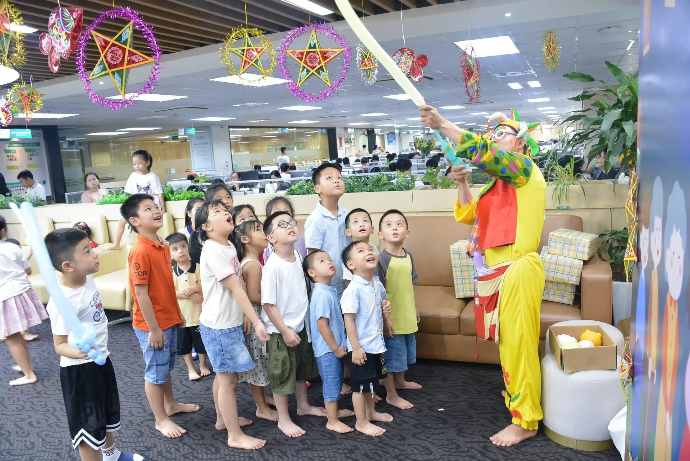 Các thành viên nhí BRAVO HN 