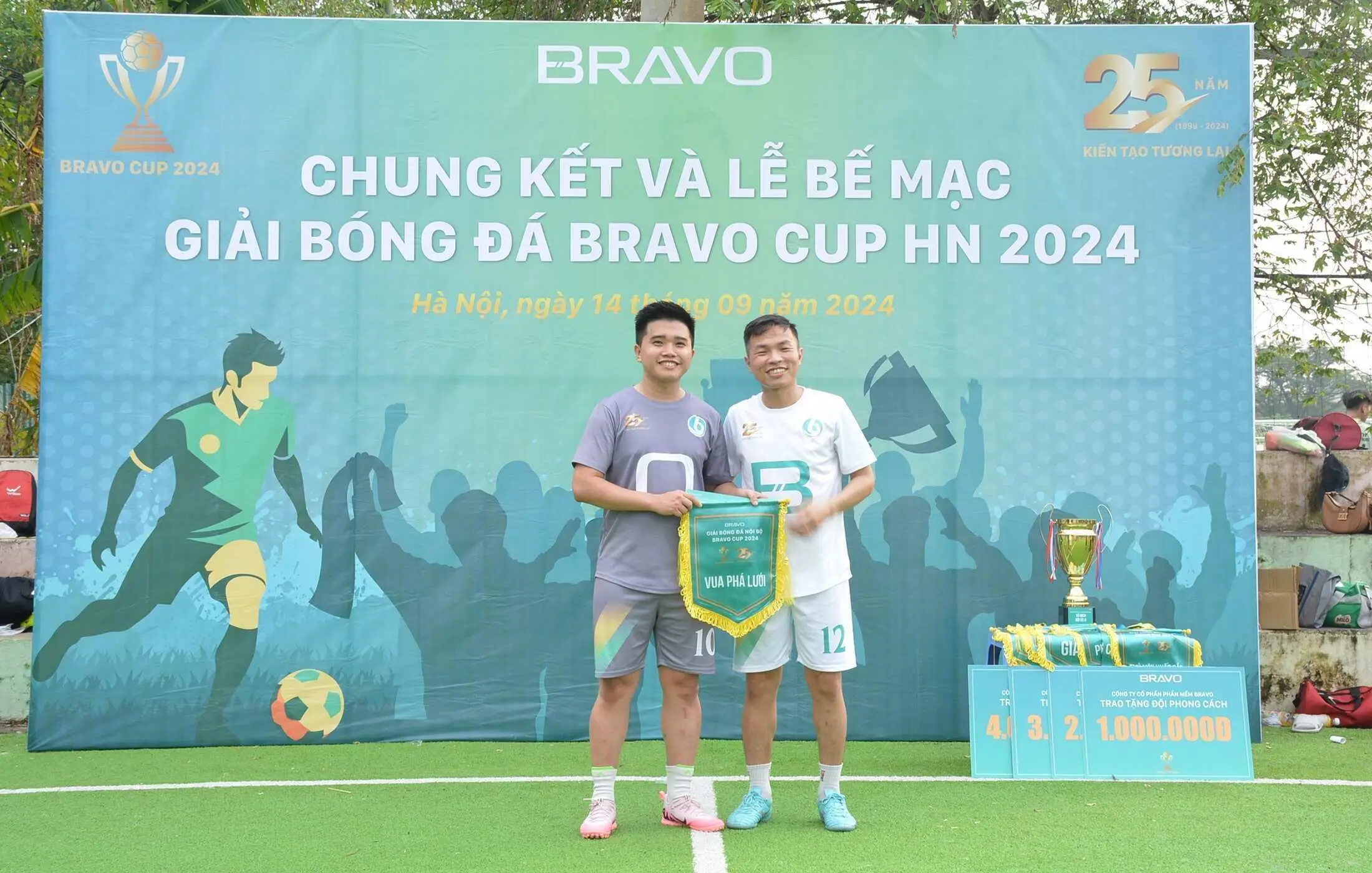 Vua phá lưới BRAVO Cup HN 2024 