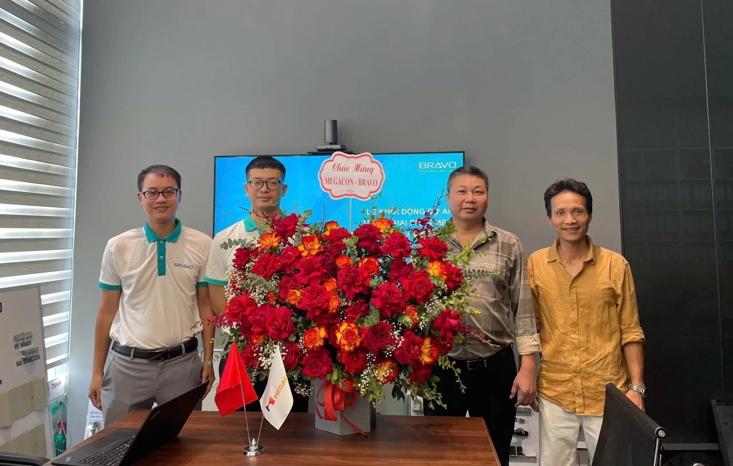 Khởi động dự án triển khai phần mềm BRAVO ERP tại MEGACON