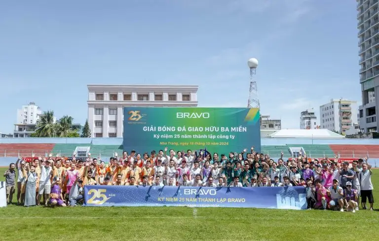 Sôi động ngày hội thể thao chào mừng kỷ niệm 25 năm thành lập BRAVO