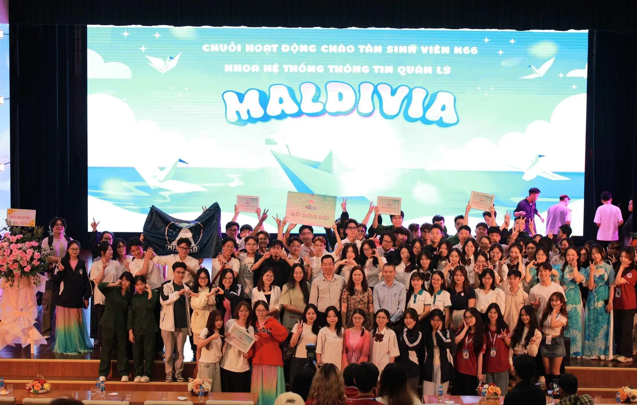 BRAVO dự lễ chào tân sinh viên K66 Khoa HTTTQL – ĐH Kinh tế Quốc dân