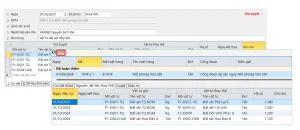 Yêu cầu nguyên vật liệu thay thế new
