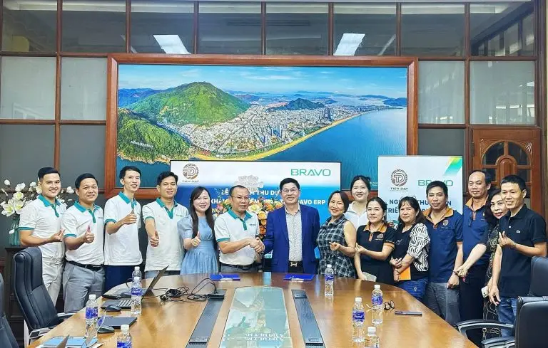 Công ty Cổ phần Kỹ nghệ Gỗ Tiến Đạt chính thức nghiệm thu và vận hành phần mềm quản trị BRAVO ERP