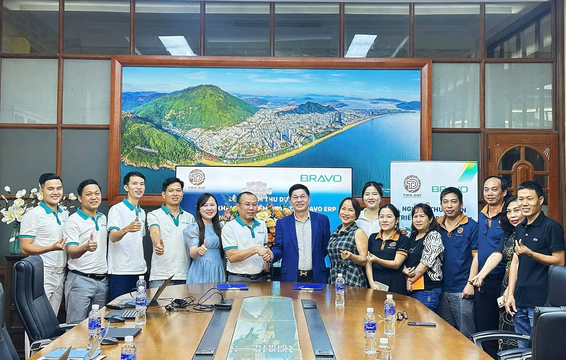 Công ty Cổ phần Kỹ nghệ Gỗ Tiến Đạt chính thức nghiệm thu và vận hành phần mềm quản trị BRAVO ERP