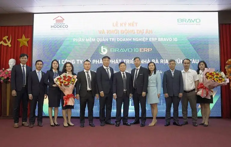HODECO khởi động dự án triển khai phần mềm quản trị BRAVO ERP
