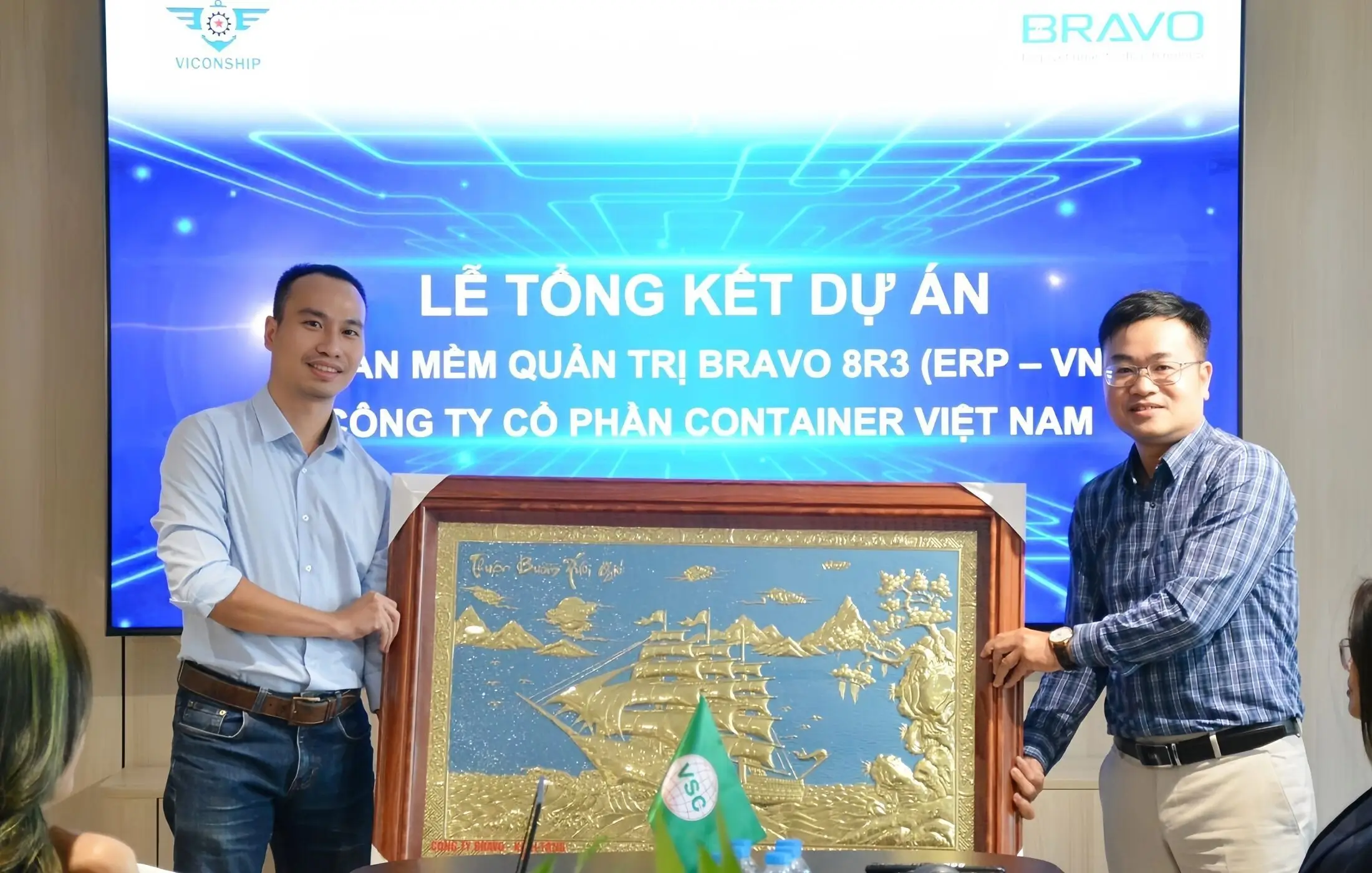 Nghiệm thu BRAVO ERP tại Công ty CP Container Việt Nam