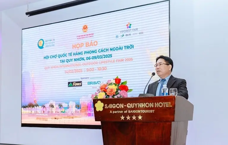 Họp báo giới thiệu Hội chợ quốc tế ngành Gỗ Q-FAIR 2025 tại Quy Nhơn, BRAVO góp mặt chia sẻ giải pháp chuyển đổi số