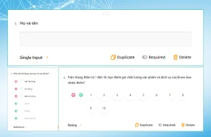 Câu hỏi dạng trả lời ngắn - trắc nghiệm có phương án mở rộng - chấm điểm