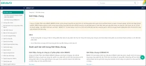 Giao diện cây đề mục