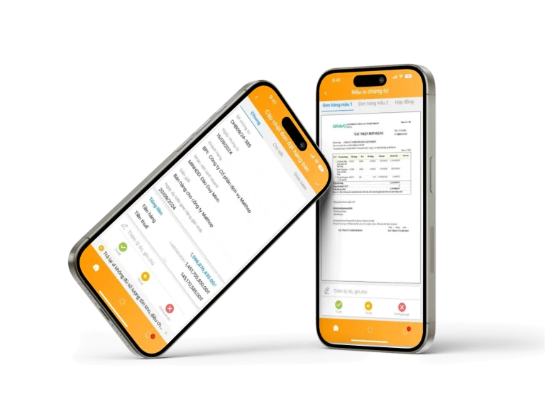 1. BRAVO 10 Mobile App hỗ trợ nhà quản trị duyệt chứng từ linh hoạt và nhanh chóng