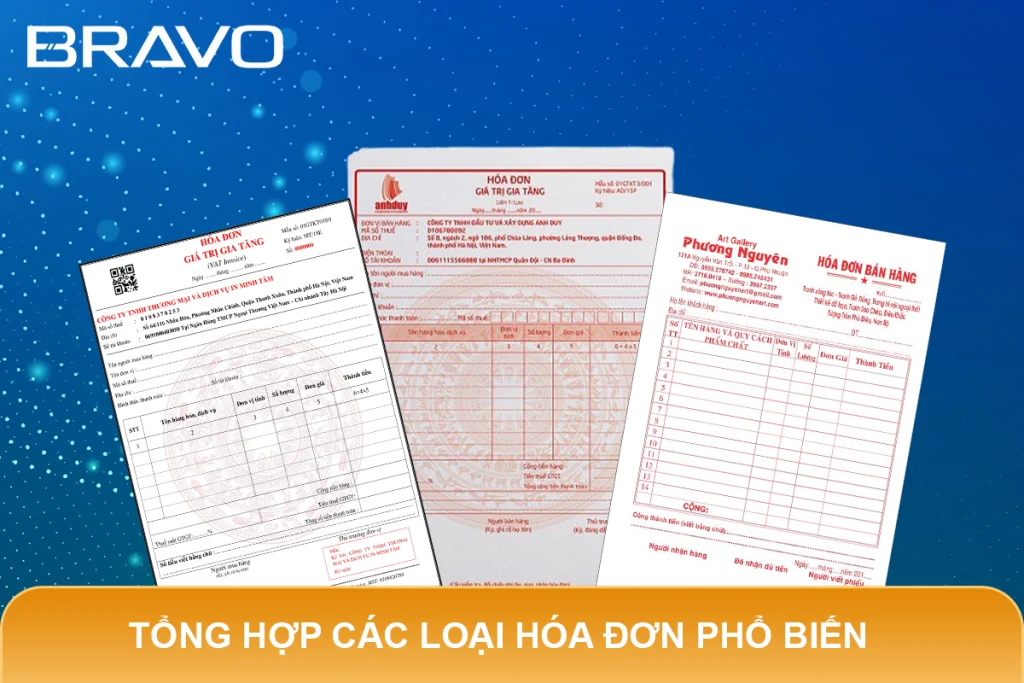 Hóa đơn là gì? Các loại hóa đơn phổ biến hiện nay